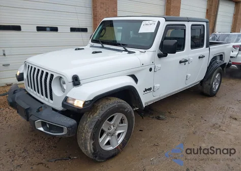2023 Jeep Gladiator Sport S 4X4 from USA, damaged, VIN 1C6HJTAG7PL528812